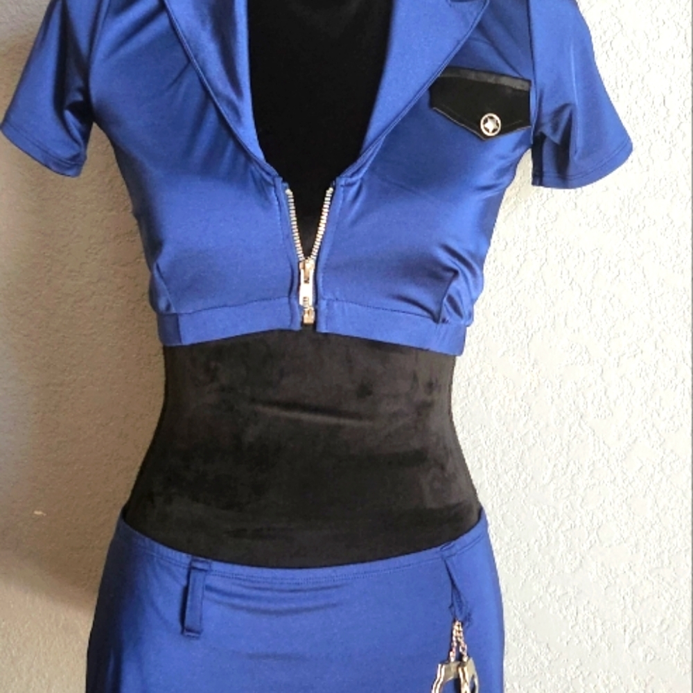Frederick's of Hollywood Sexy Police Costume.